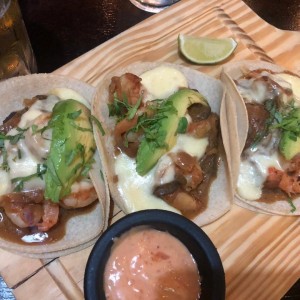 Tacos Langostinos Gobernador