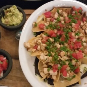 Nachos con pollo