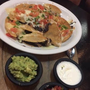 nachos con queso