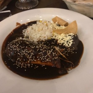 Pollo en mole