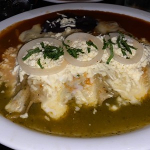 Enchiladas Divorciadas