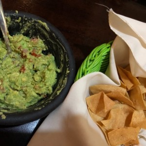 Guacamole y Totopos