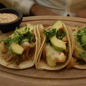 Tacos de camarones