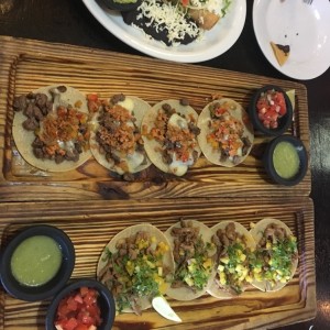 tacos campechanos y tacos al pastor