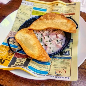 ceviche de corvina