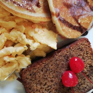 cherry pancakes