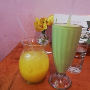 batidos de maracuya y aguacate