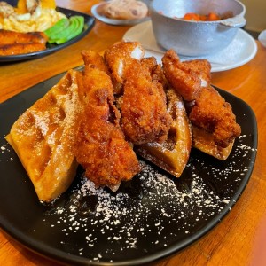 Chicken and Waffles