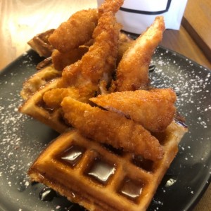 Chicken and Waffles