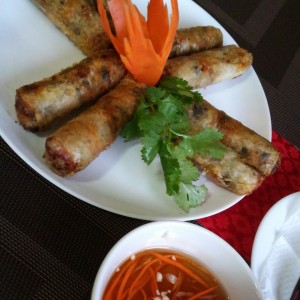 spring roll de cerdo 