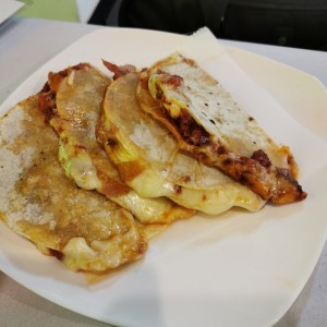 Quesadillas de chorizo 