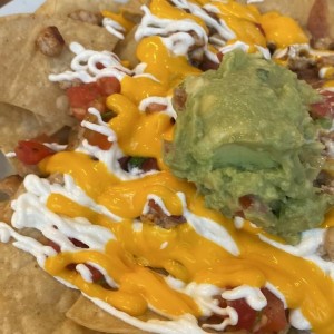 Nachos de pollo