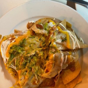 Nachos vegetarianos