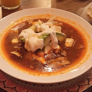 sopa de tortilla