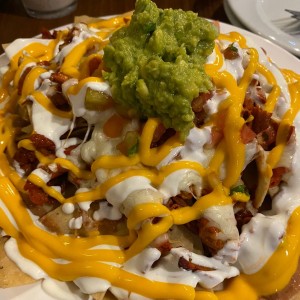 Nachos al pastor 