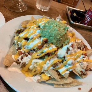 Nachos de pollo 