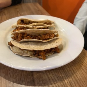 Quesadilla de chorizo