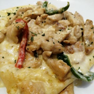 crepe de pollo