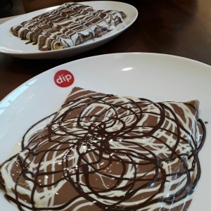 Brownie crepe and triple chocolate crepe ?