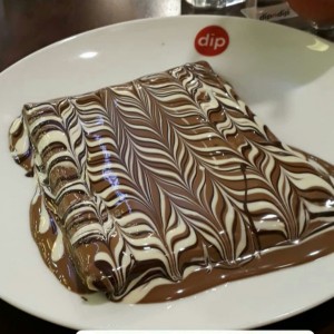 Brownie crepe 