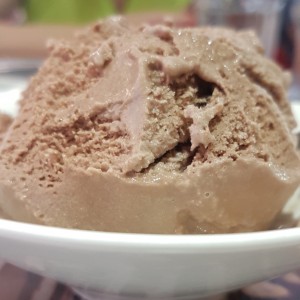 helado de chocolate