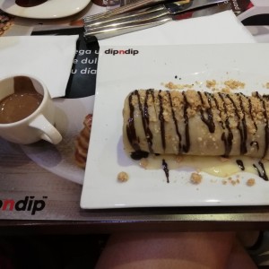 banana crunchy crepe