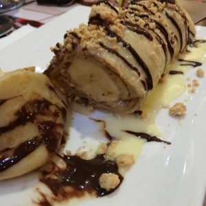 banana crunchy crepe