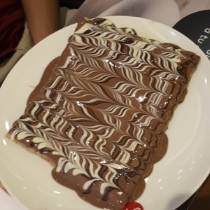 brownie crepe