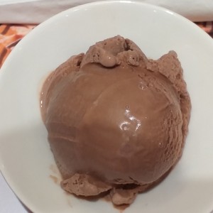 helado de chocolate