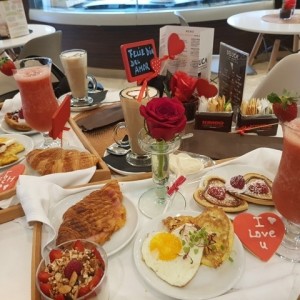 Brunch especial de San Valentin 