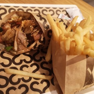 gyro de pollo 