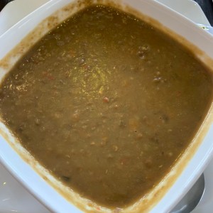 Sopa de lentejas