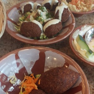 Falafel y Kibbe Frito