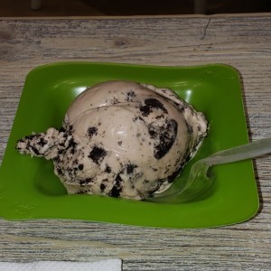 helado de oreo