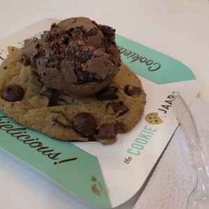 galleta chunk helado belga