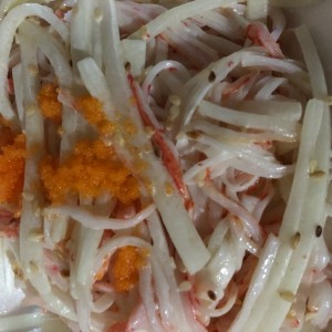 Entradas - Kani salad