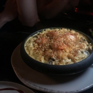 mac and cheese de langostinos estaba ok