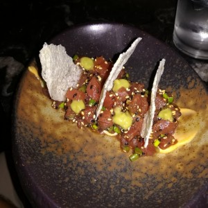 Entradas - Special tuna tartare