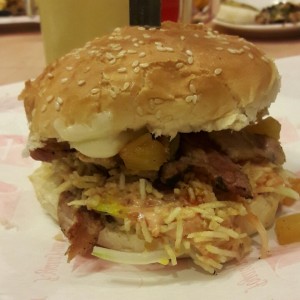 hamburguesa Porky