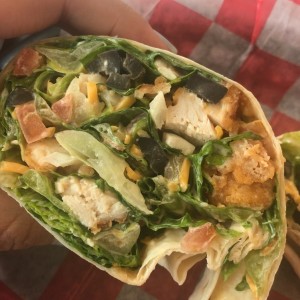 Chicken buffalo wrap