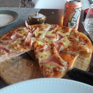 pizza de jamon