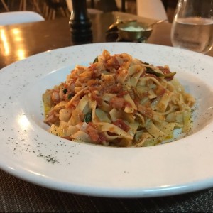 Fetuccini Amatriciana