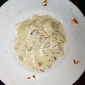 Ravioli de pollo