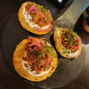 Tostadas de Cochinita Pibil