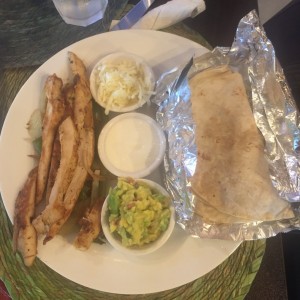 Fajitas de Pollo