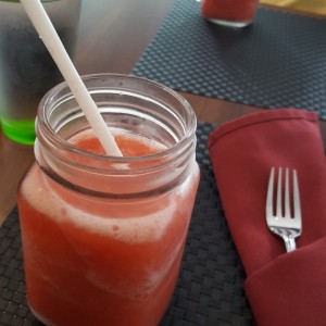 batido de fresa 