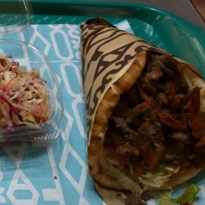 gyro de carne angus