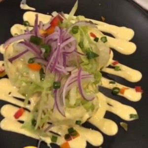 entrada ceviche frito