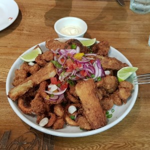 Jalea de mariscos.