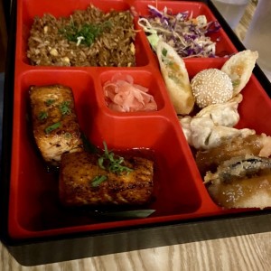 Bento Box - Teriyaki Salmon Set